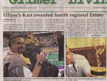 Kast Awarded Fourth Regional Emmy